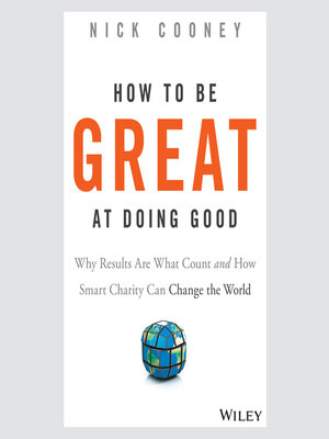 cover image of How to Be Great At Doing Good